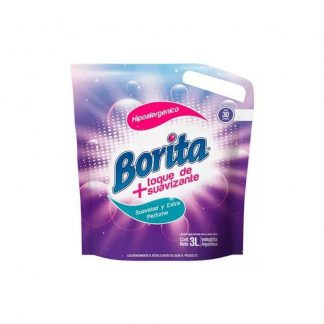 Jabón Borita Líquido Ecodaily con Suavizante 3 lt DP