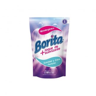 Jabón Borita Líquido Ecodaily con Suavizante 800 ml DP