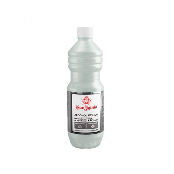 Alcohol Etílico 70% San Iginio 1 lt