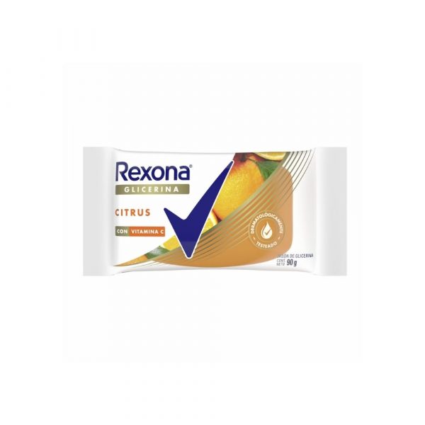 Jabón Rexona Glicerina Citrus con Aceite 90 gr