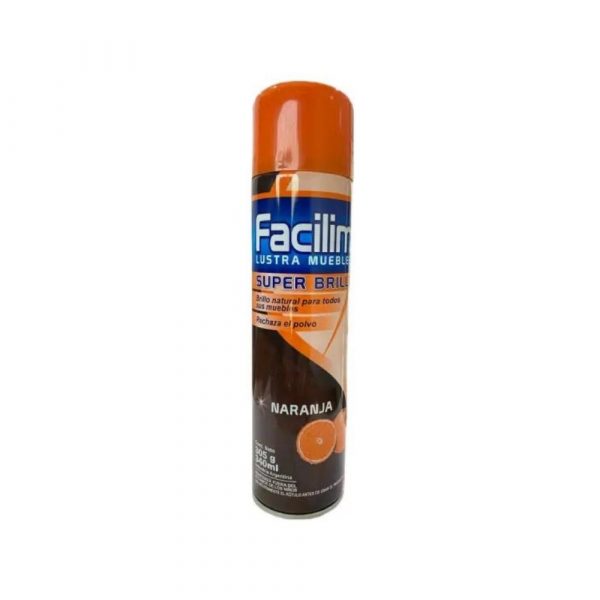 Lustra Muebles Facilim Naranja 340 ml
