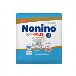 Pañal Nonino Anatómico XG x 16 unidades