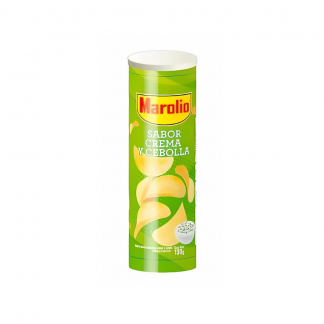 Papas Sabor Crema y Cebolla Marolio 130 gr