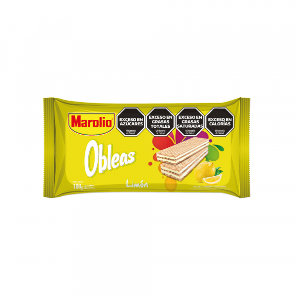 Obleas Marolio Limón 100 gr