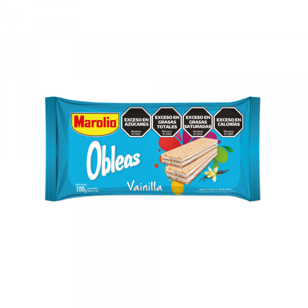 Obleas Marolio Vainilla 100 gr