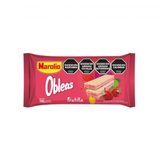 Obleas Marolio Frutilla 100 gr