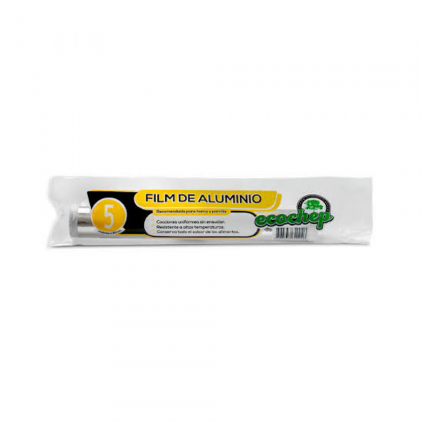 Film Aluminio Ecochep 5 mts X 30 cm
