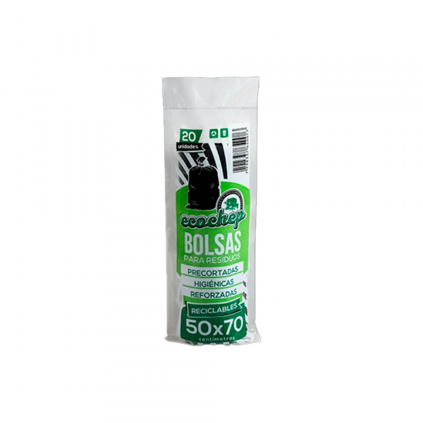 Bolsas Ecochep 50 x 70 x 20 un. Rollo