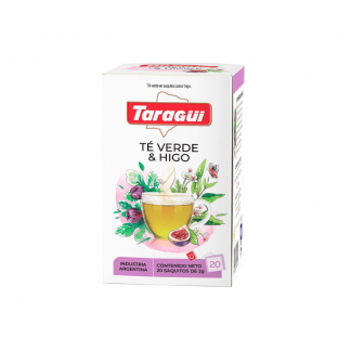 Té Taragüí Placeres Verdes/Higo 25 sobres