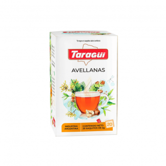 Té Taragüí Placeres Avellanas 25 sobres