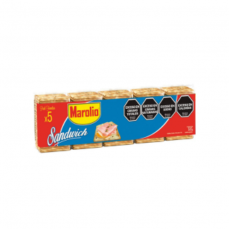 Galletas Sandwich Marolio Pack 5 x 505 gr