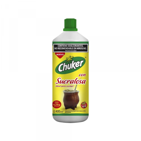 Chuker Endulzante Líquido con Sucralosa 400 ml