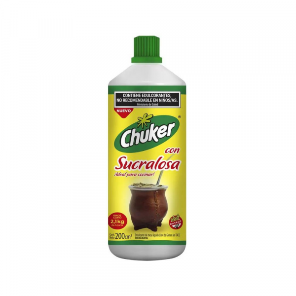 Chuker Endulzante Líquido con Sucralosa 200 ml
