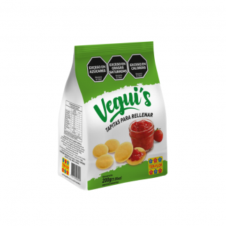 Tem Flor Tapitas Veguis para Rellenar 200 gr