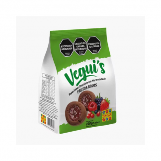 Tem Flor Pepas Veguis Chocolate/Frutos Rojos 200 gr