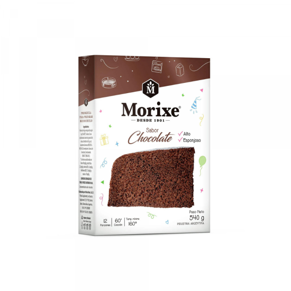 Bizcochuelo Morixe Chocolate 540 gr