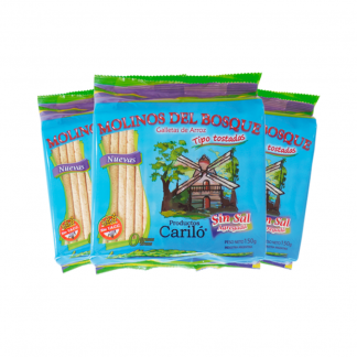 Galletas de Arroz Molinos del Bosque Sin Sal 150 gr