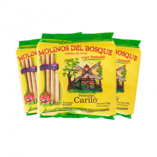 Galletas de Arroz Molinos del Bosque Clásicas 150 gr