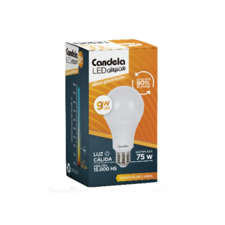Lámparas LED Candela Luz Cálida 9 W