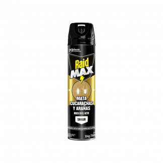 Insecticida Raid Max Cuca y Arañas Sin Olor 360 ml