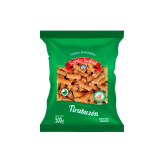 Fideos Santa Isabel Tirabuzon 500 gr
