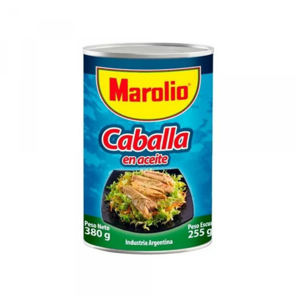 Caballa en Aceite y Agua Marolio 380 gr
