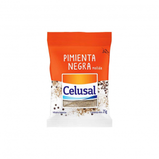 Pimienta Negra Molida Celusal 25 gr