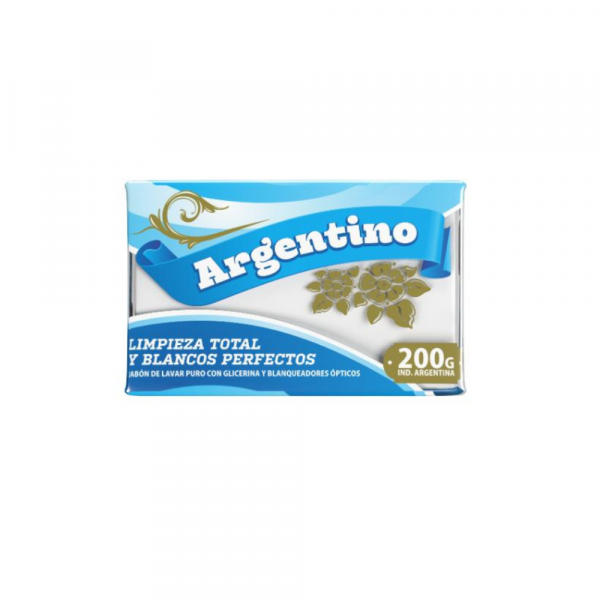 Jabón Argentino Blanco 200 gr