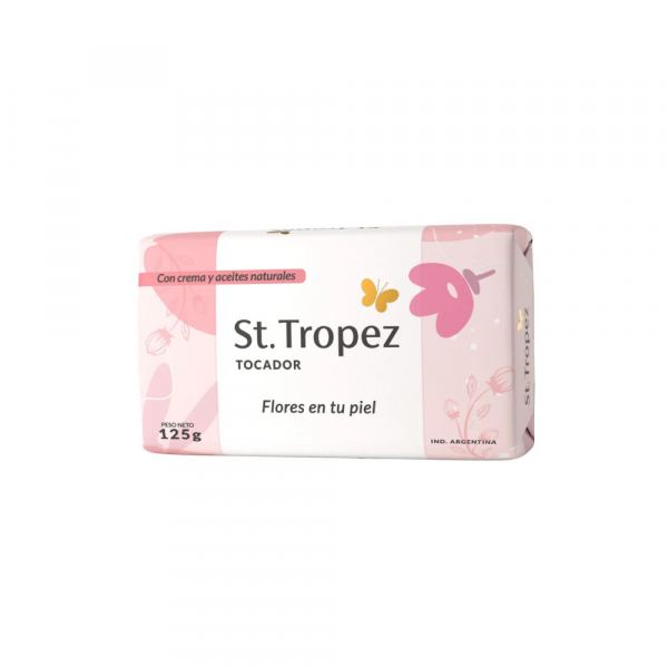 Jabón ST.Tropez Flores en tu Piel 125 gr