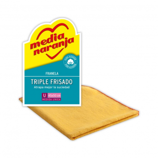 Franela Media Naranja 45 unid x 50 cm