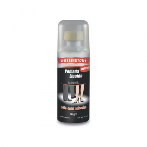 Pomada Líquida Wassington Negra 60 ml