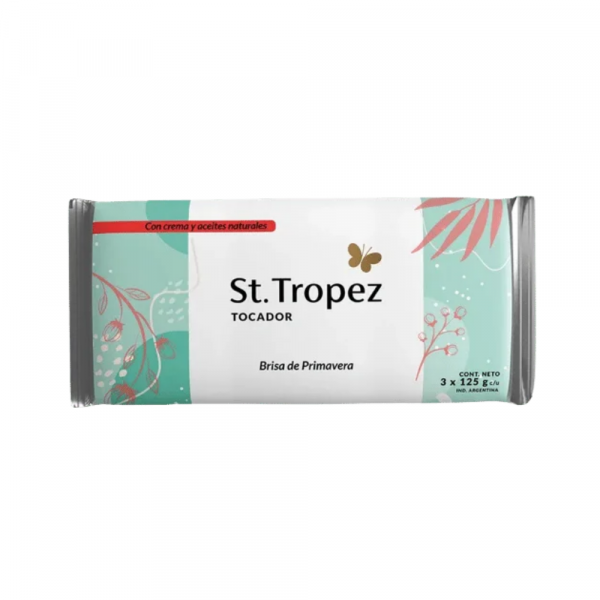 Jabón ST.Tropez Brisa de Primavera 3 unid x 125 gr