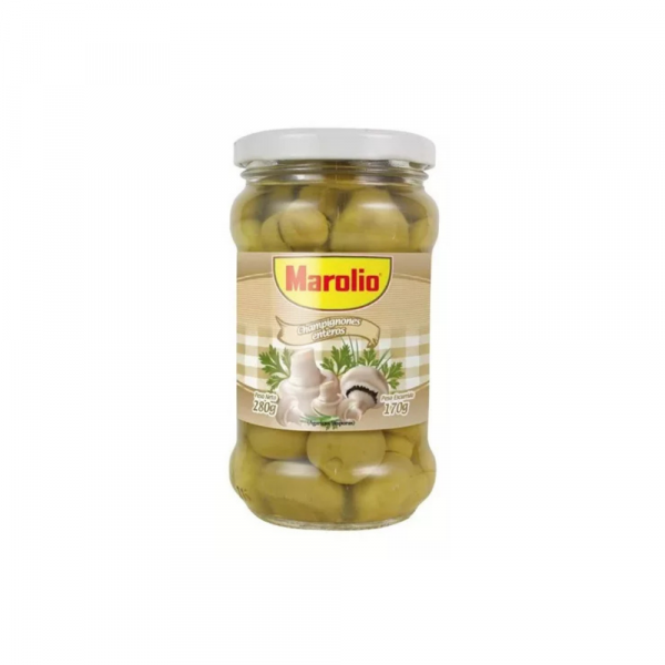 Champiñones Enteros Marolio Frasco 280 gr