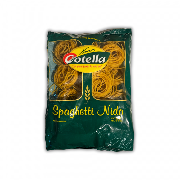 Fideos Cotella Especiales Nidos Spaghetti Rosca 500 gr