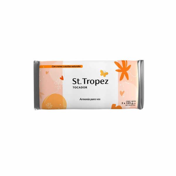 Jabón ST.Tropez Armonía para Vos 3 unid x 125 gr