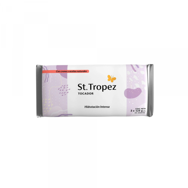 Jabón ST.Tropez Hidratación Intensa 3 unid x 125 gr