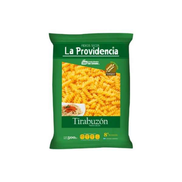 Fideos La Providencia Tirabuzon 500 gr