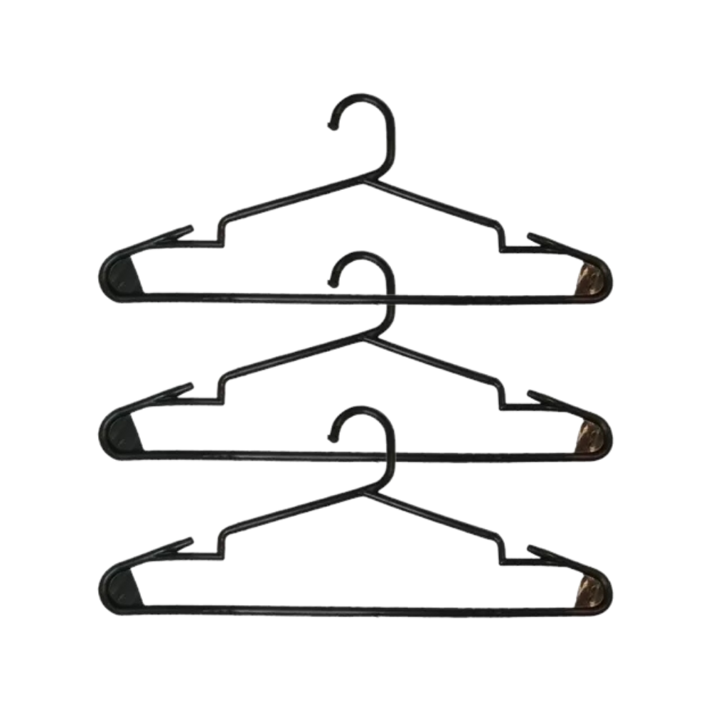 Perchas Plásticas Dea Reforzadas 3 unidades