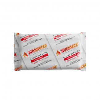 Vela Amanecer 4 unid x 68 gr