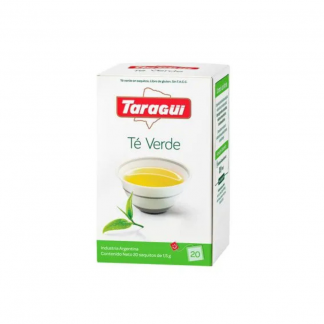 Té Taragüí Verde 20 sobres