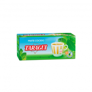 Mate Cocido Taragüí Saquitos Diamantado 25 unidades