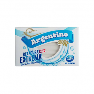Jabón Argentino Blanco Blancura Extrema 150 gr