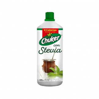 Chuker Endulzante Líquido con Stevia 400 ml