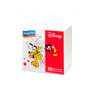 Servilletas Felpita 70 unidades Disney 32 x 30 cm