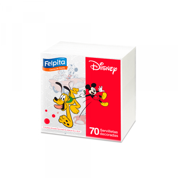 Servilletas Felpita 70 unidades Disney 32 x 30 cm