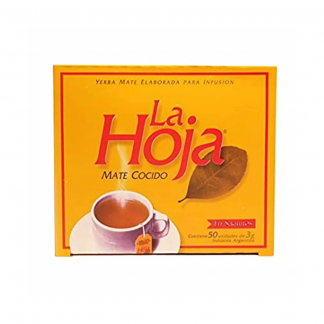 Mate Cocido La Hoja Saquitos 50 unidades