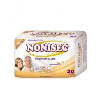 Apositos Nonisec Incontinencia Leve 20 Unidades