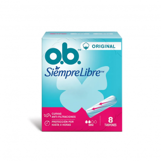 Tampones OB Mini Siempre Libre 8 unidades