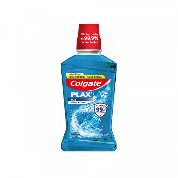 Enjuague Bucal Colgate Plax Ice 500 ml