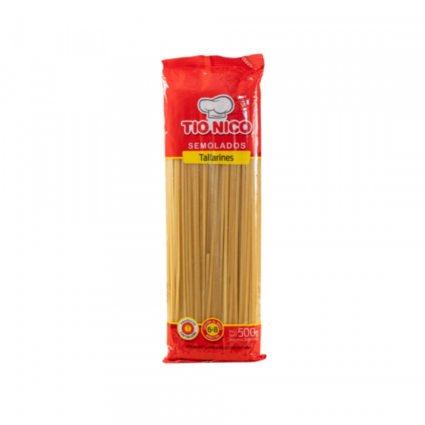 Fideos Tío Nico Tallarines Semolados 500 gr